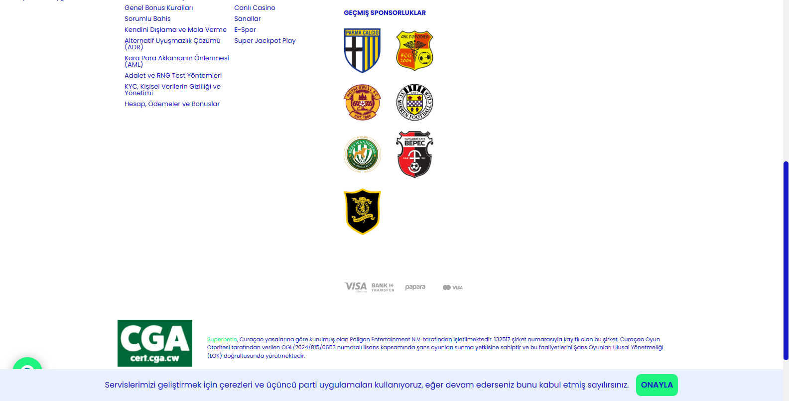 Superbetin Müşteri Hizmetleri